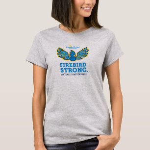 Firebird Sterk. Virtueel Onstuitbare Vrouwen T-shirt