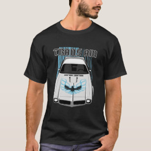 Firebird Trans am 73 - White and Blue ted Scoop T-shirt