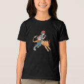 Firebound Duo Anime Inspired Fantasy Creature Tri-Blend Shirt (Voorkant)
