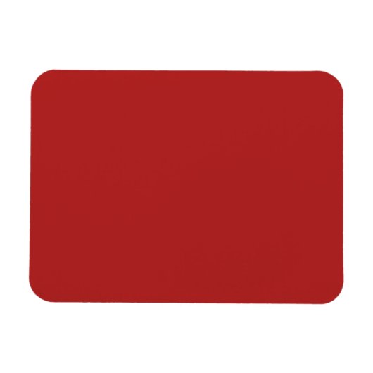 Firebrick Premium Solid Color Magneet (Horizontaal)