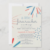 Firecracker 4 juli Fireworks Shower by Mail Kaart (Voorkant)