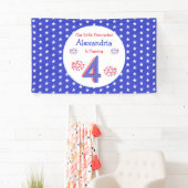 Firecracker 4th Birthday Spandoek (Insitu)