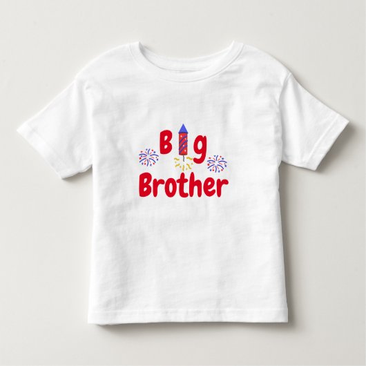 Firecracker Big Brother Kinder Shirts (Voorkant)
