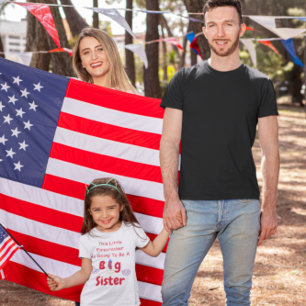 Firecracker Big Sister T-Shirt