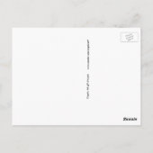 Firecracker Fiesta Hibiscus Briefkaart (Achterkant)