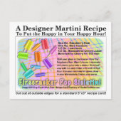 Firecracker Ice Cream Martini Recept Kaart Briefka (Voorkant)