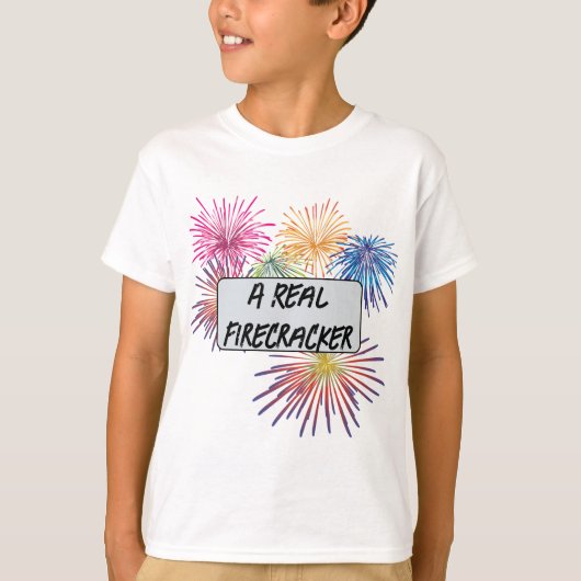 Firecracker Kind T-shirt (Voorkant)