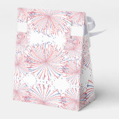 Firecracker onderweg! 4 juli Baby shower Bedankdoosjes (Achterkant)