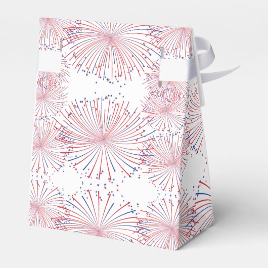 Firecracker onderweg! 4 juli Baby shower Bedankdoosjes (Achterkant)