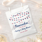 Firecracker onderweg! 4 juli Baby shower Bedankzakje (Geknipt)
