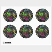Firecrackin Happy Birthday Stickers (Vel)
