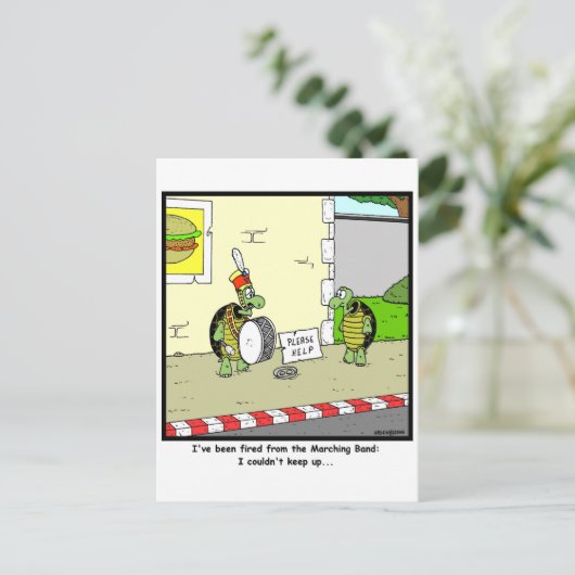 Fired Briefkaart (Staand voorkant)