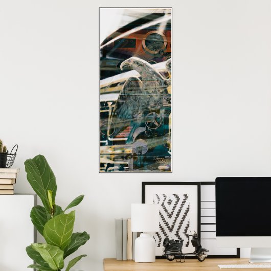 Fired Eagle 1 Poster (Thuiskantoor)