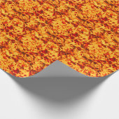 Fired Up – Bold Flame Texture Cadeaupapier (Hoek)