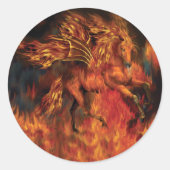 FireDancer Art Sticker (Voorkant)