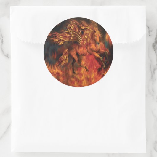 FireDancer Art Sticker (Tas)