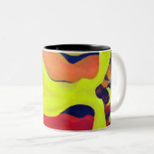 Firedancer Tweekleurige Koffiemok (Voorkant rechts)