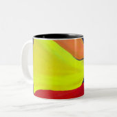 Firedancer Tweekleurige Koffiemok (Voorkant links)