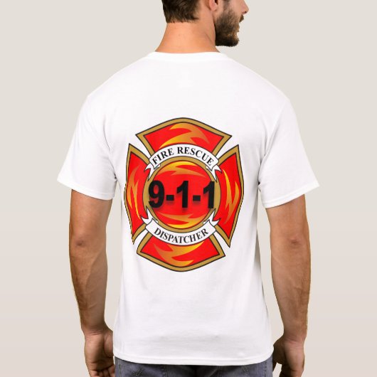 FIREDISP1 T-SHIRT (Achterkant)