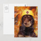 Firedog Briefkaart (Voorkant / Achterkant)
