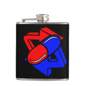 FireDome Shanky's Swank Flask Heupfles (Voorkant)