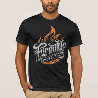 FiredUp Firewalker editie zwart T-shirt