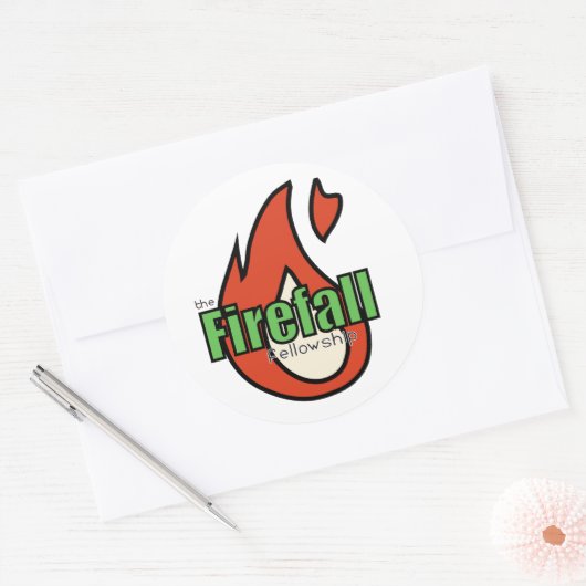 Firefall Red Sticker (Envelop)
