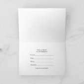 Firefighter Academy Graduation Party Invitation Kaart (Binnen)