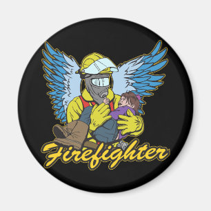 Firefighter Angel Magneet