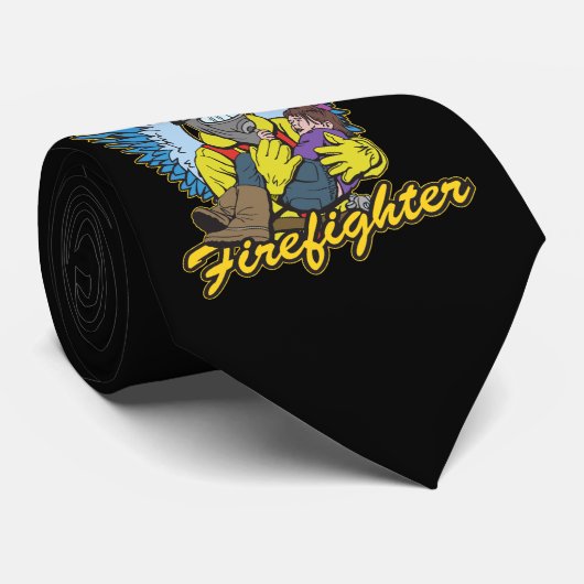 Firefighter Angel Stropdas (Opgerold)