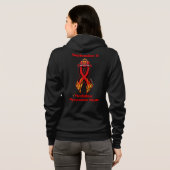 Firefighter Appreciing Maand Hoodie (Achterkant volledig)
