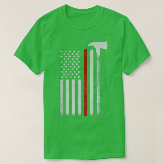FIREFIGHTER AX FLAG 2 T-SHIRT (Design voorkant)