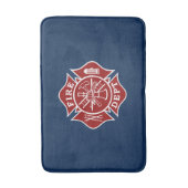 Firefighter Bath Mat (Voorkant Verticaal)
