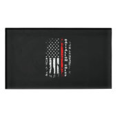 Firefighter Battalion Chief Battalion Chief Gift Naambadge (Voorkant)