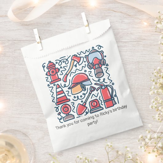 Firefighter Bedankzakje (Geknipt)