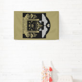 Firefighter begrafenis cadeau spandoek (Insitu)
