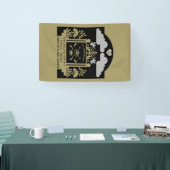 Firefighter begrafenis cadeau spandoek (Beurs)