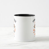 Firefighter. Brandweer. Cadeau idee. Sjabloon Mok (Midden)