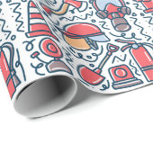 Firefighter Cadeaupapier (Rol Hoek)