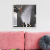 Firefighter Canvas Afdruk (Insitu (Woonkamer))