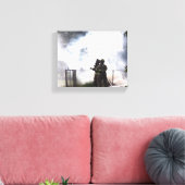 Firefighter Canvas Afdruk (Insitu (Woonkamer))