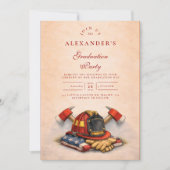 Firefighter Career Milestone Kaart (Voorkant)