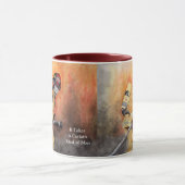 Firefighter Coffee Cup Persoonlijke woorden Mok (Midden)