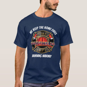 FIREFIGHTER DAD T-SHIRT