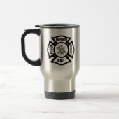 FIREFIGHTER EMT MALTESE CROSS TRAVEL MUG! REISBEKER (Links)