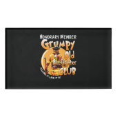 Firefighter | Erelid Grumpy Firefighter Naambadge (Voorkant)