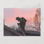 Firefighter Feestdagenkaart (Voorkant)