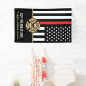 Firefighter Fire Academy Fireman Graduation Spandoek (Insitu)