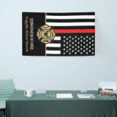 Firefighter Fire Academy Fireman Graduation Spandoek (Beurs)