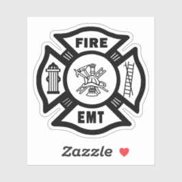 Firefighter Fire Rescue EMT Decals Sticker